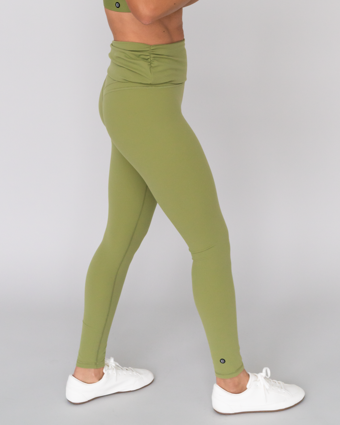 Second Skin Leggings mit faltbarem Bund