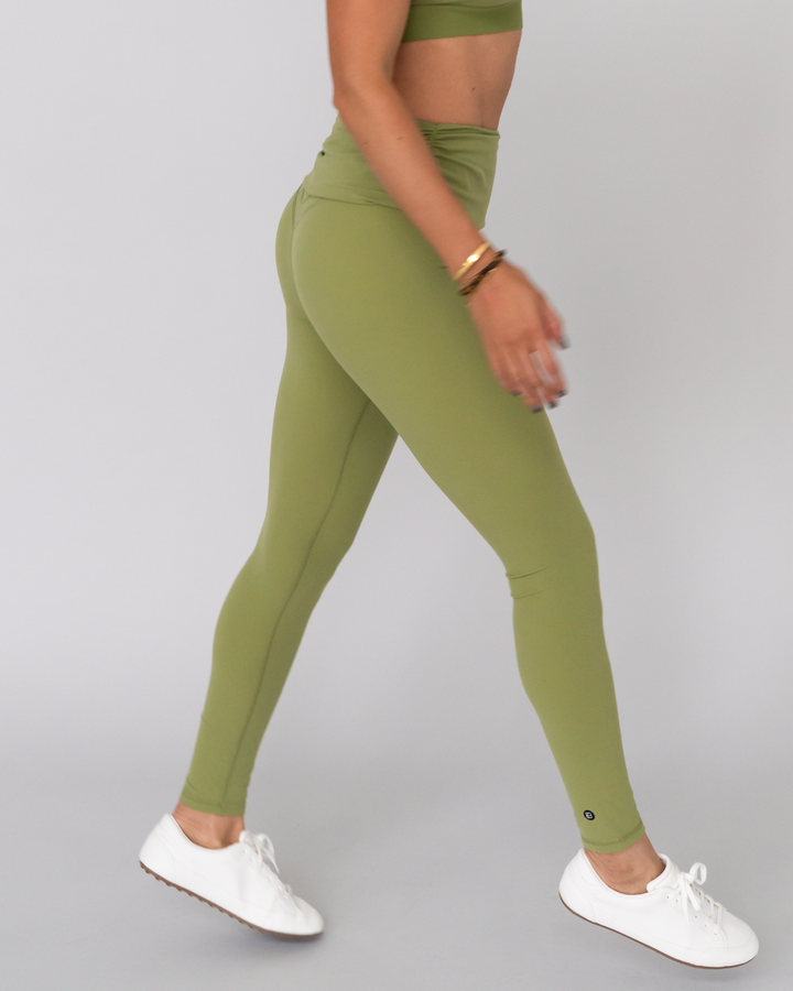 Second Skin Leggings mit faltbarem Bund