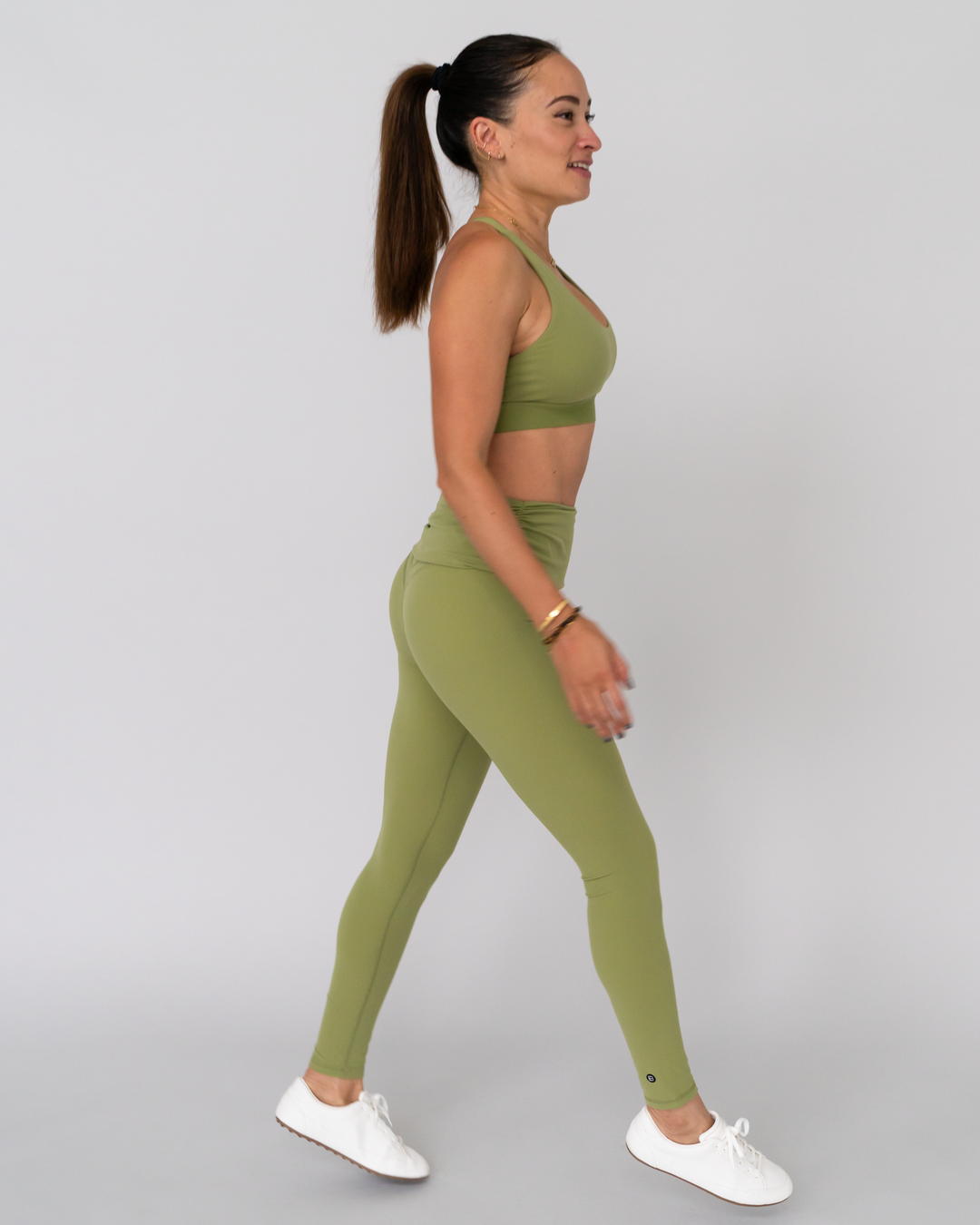 Second Skin Leggings mit faltbarem Bund