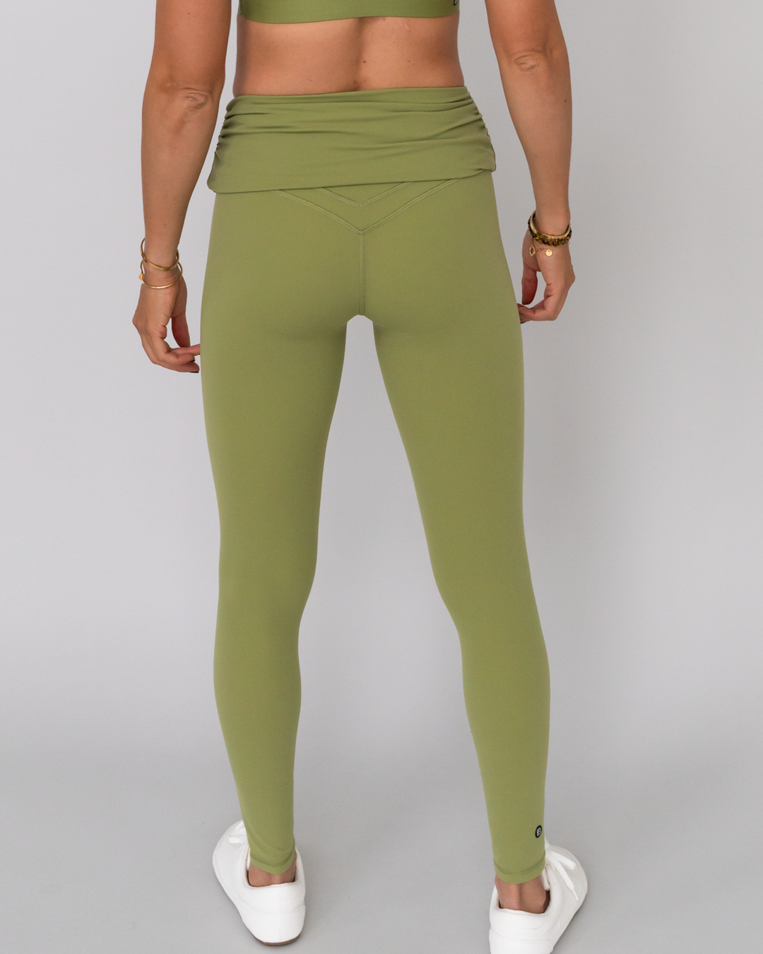 Second Skin Leggings mit faltbarem Bund