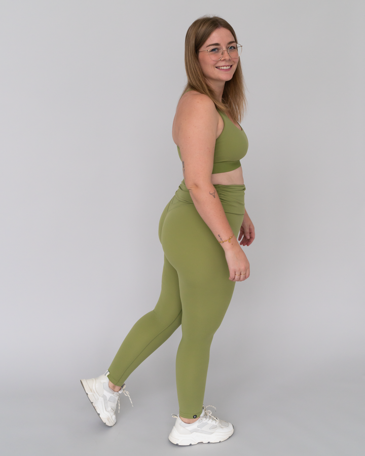 Second Skin Leggings mit faltbarem Bund