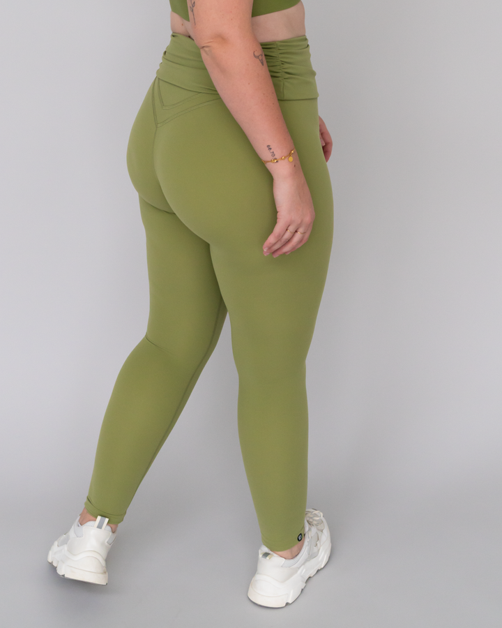 Second Skin Leggings mit faltbarem Bund