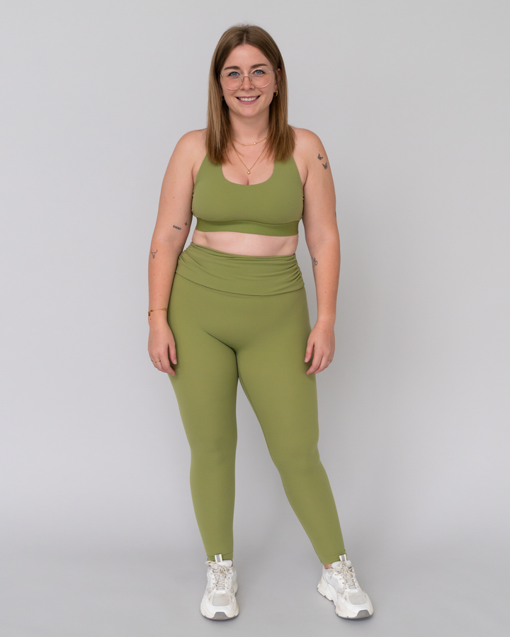 Second Skin Leggings mit faltbarem Bund