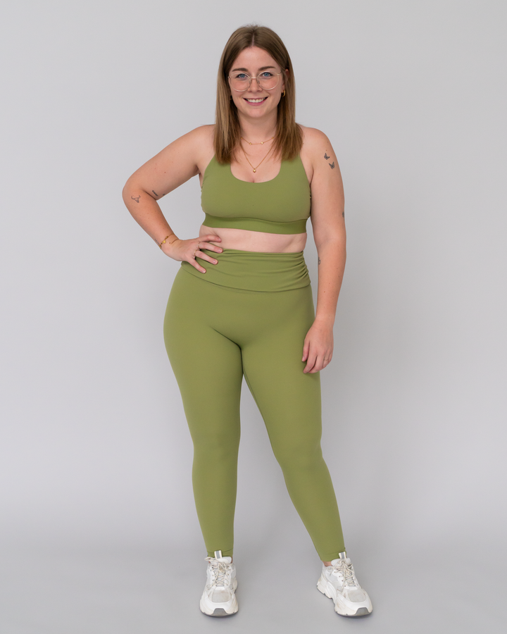 Second Skin Leggings mit faltbarem Bund