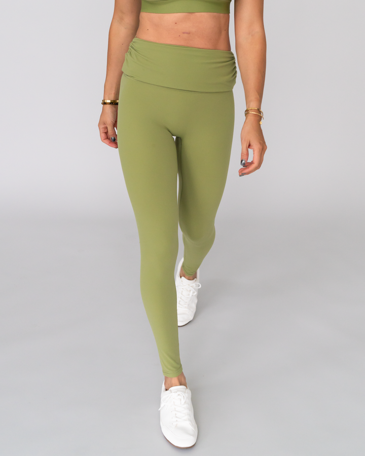 Second Skin Leggings mit faltbarem Bund