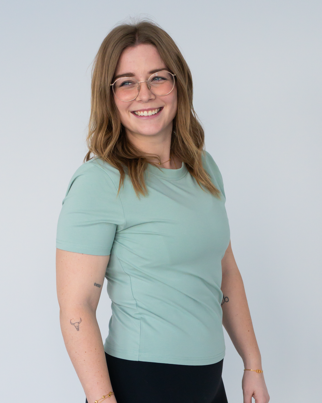 Premium Basic Cropped Shirt