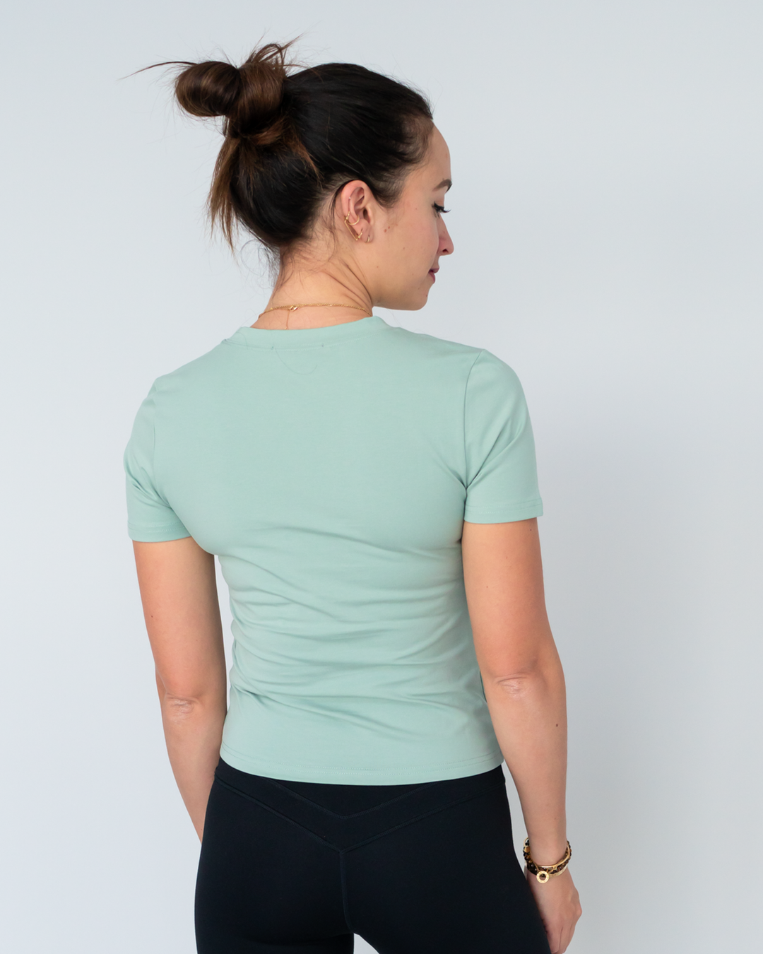 Premium Basic Cropped Shirt