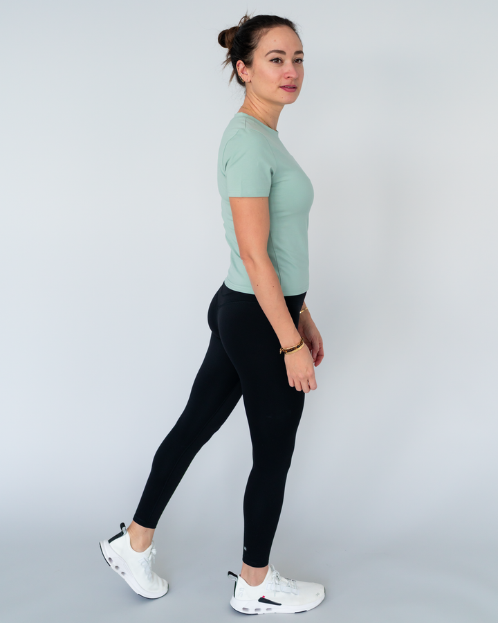 Premium Basic Cropped Shirt