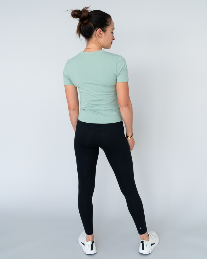 Premium Basic Cropped Shirt