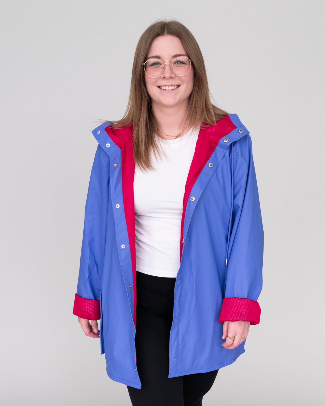 Regenjacke (mit Kapuze)