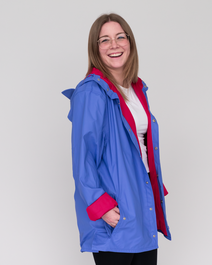 Regenjacke (mit Kapuze)