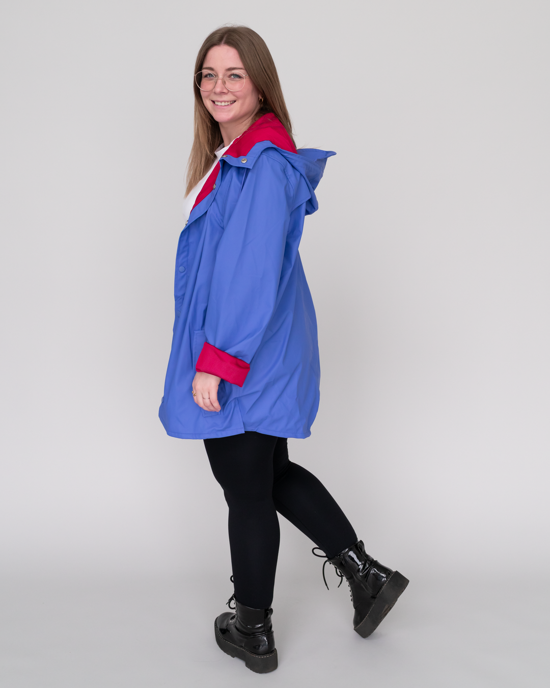 Regenjacke (mit Kapuze)