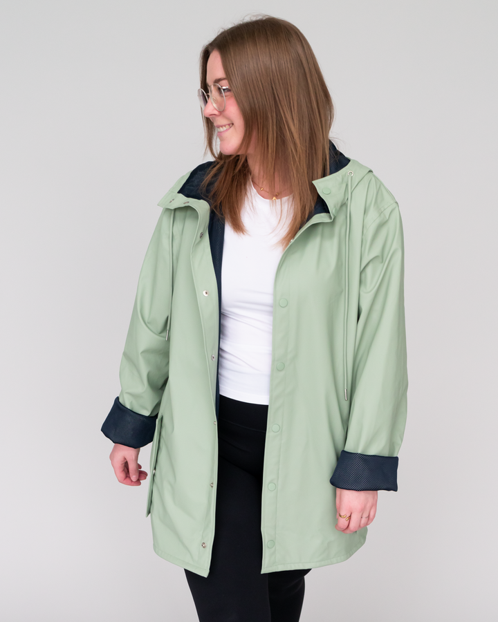 Regenjacke (mit Kapuze)