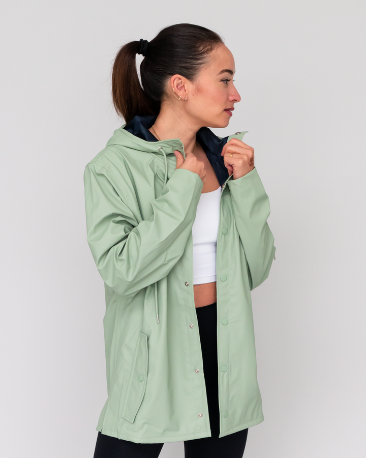 Regenjacke (mit Kapuze)