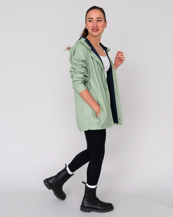 Regenjacke (mit Kapuze)