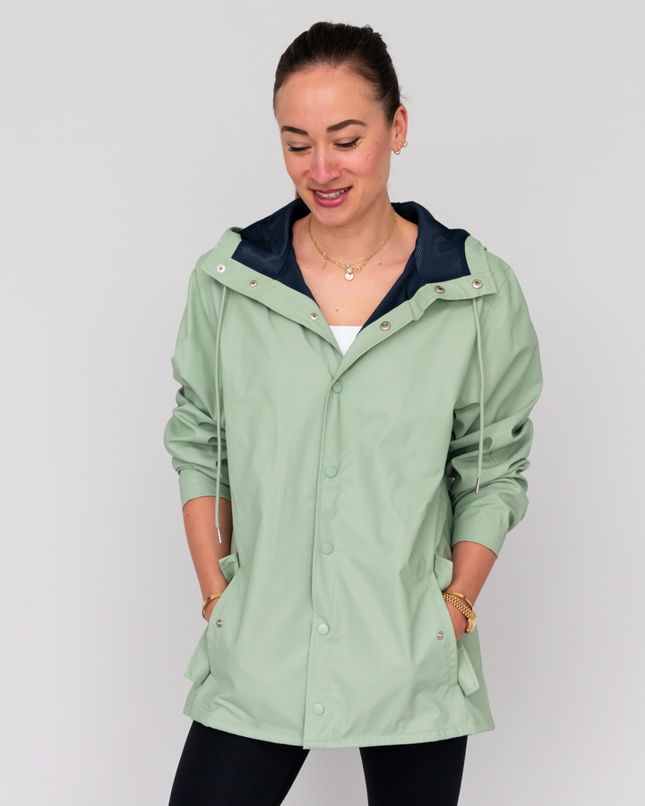 Regenjacke (mit Kapuze)