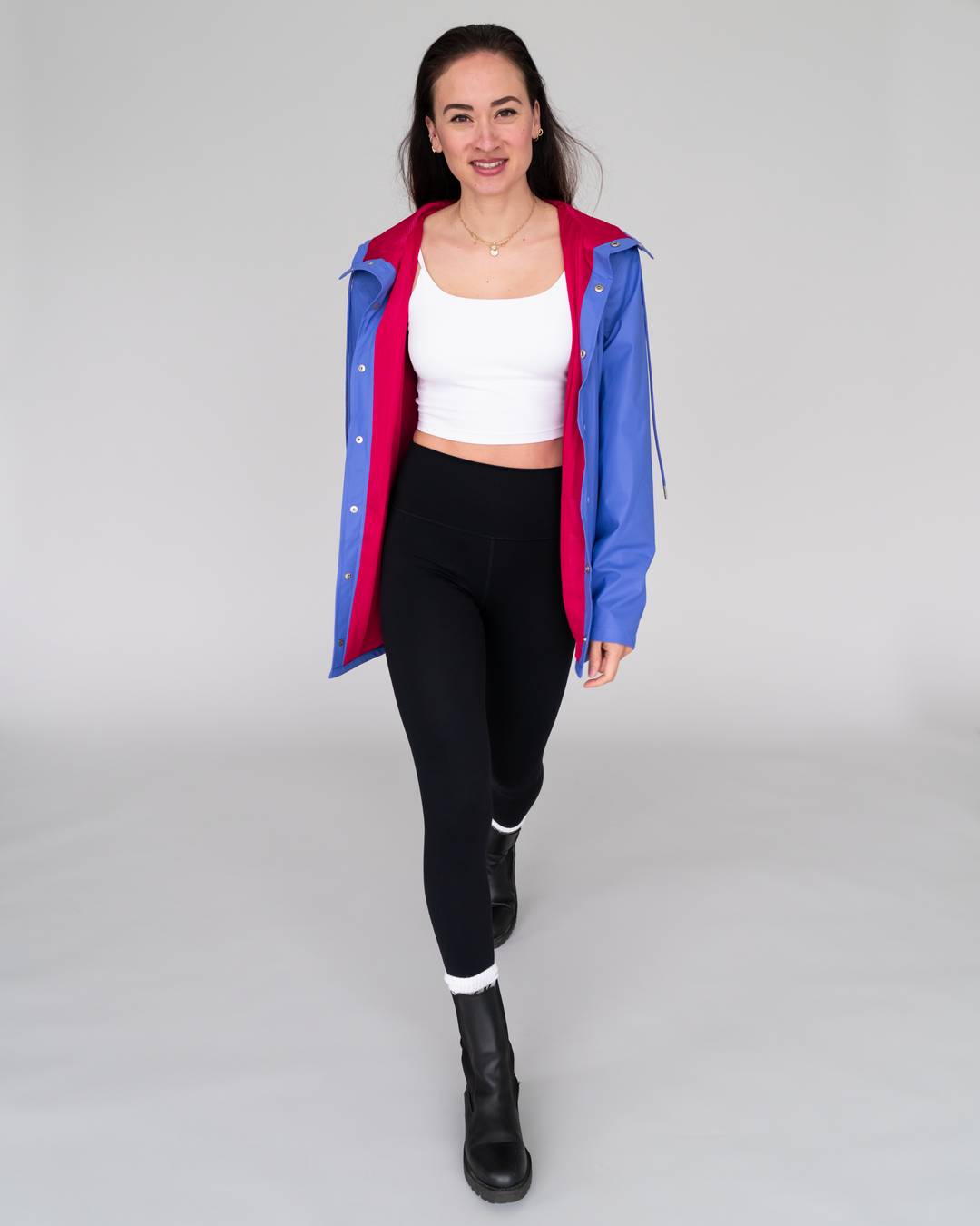 Regenjacke (mit Kapuze)