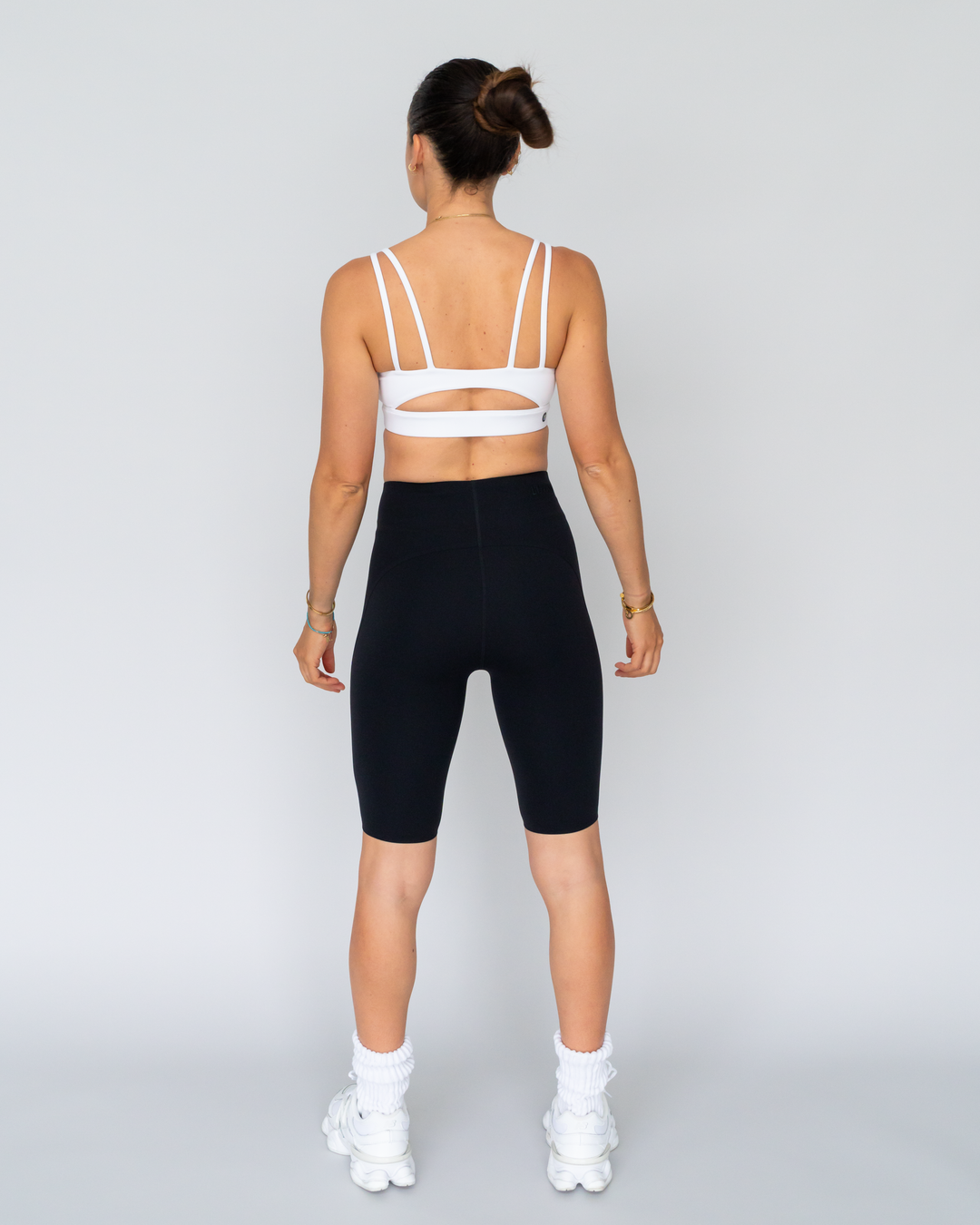 Performance Laser Cut Long Shorts (seamless)