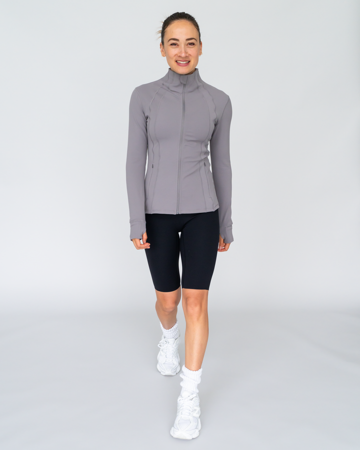 Performance Laser Cut Long Shorts (seamless)