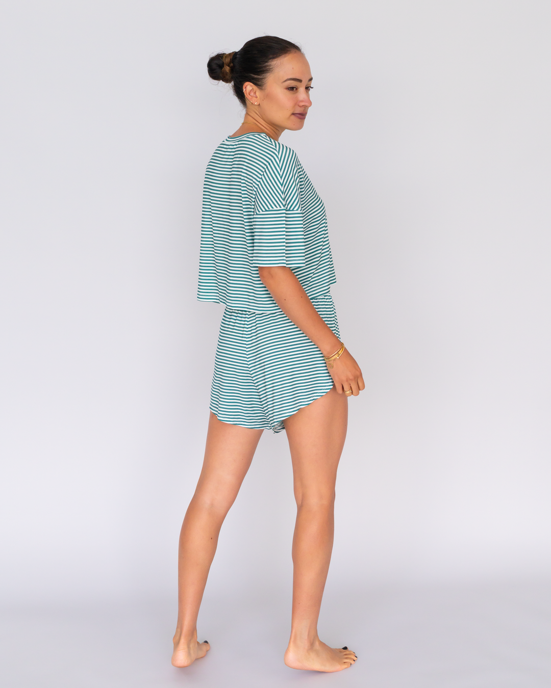 Soft Touch Bambus Cropped Pyjama