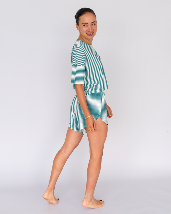 Soft Touch Bambus Cropped Pyjama