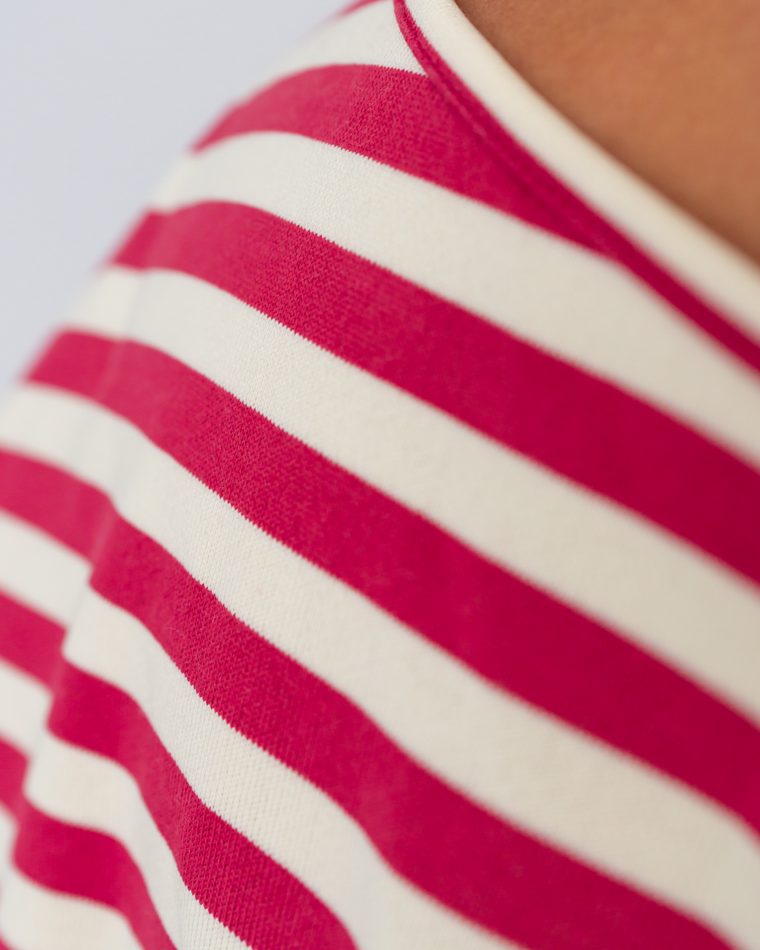 Cotton Off Shoulder Pullover