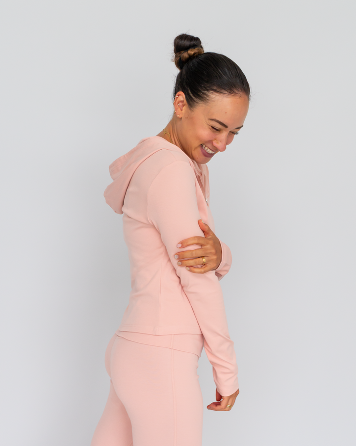 Cotton Comfort Zip Jacke