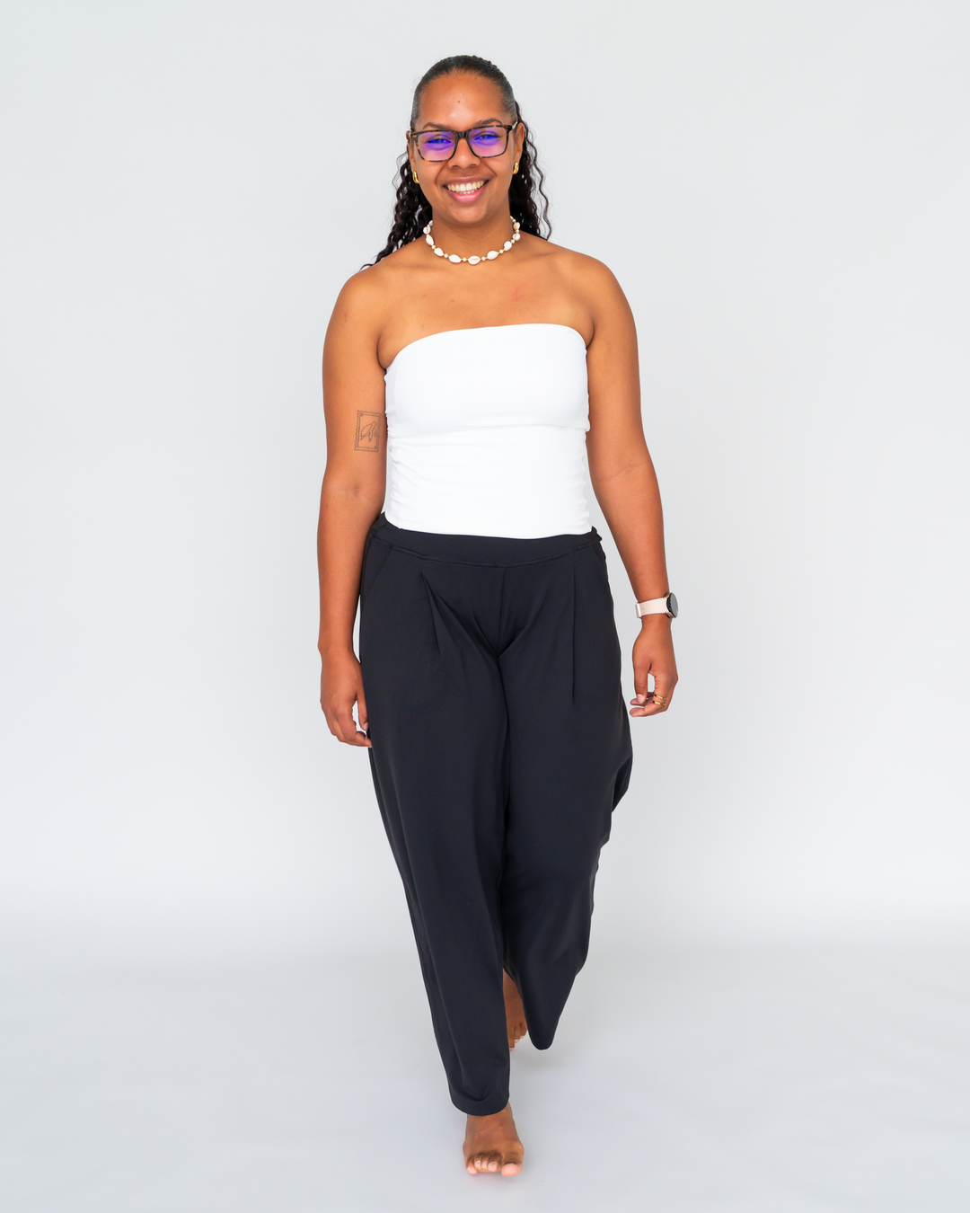 Performance Bundfalten Hose