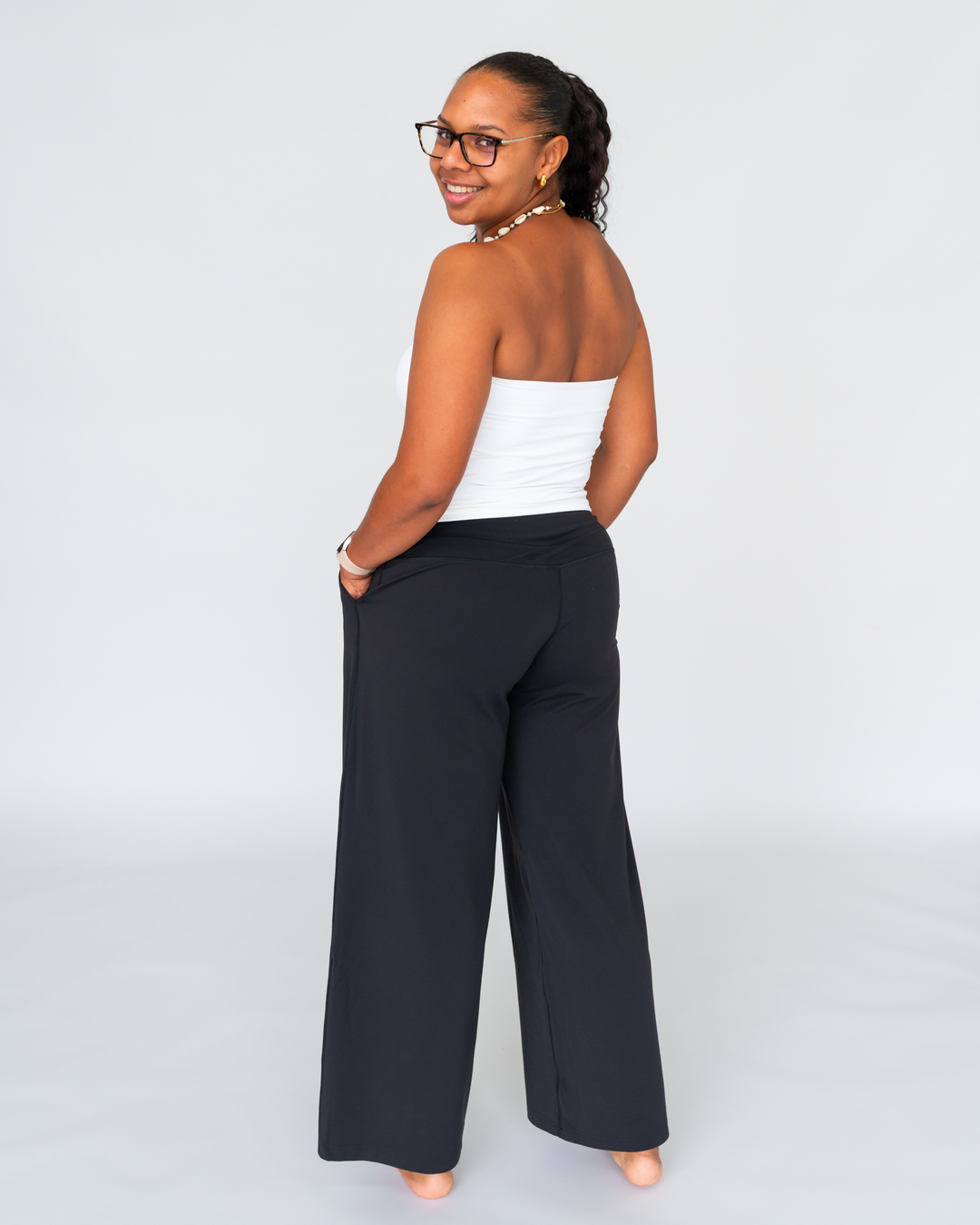 Performance Bundfalten Hose
