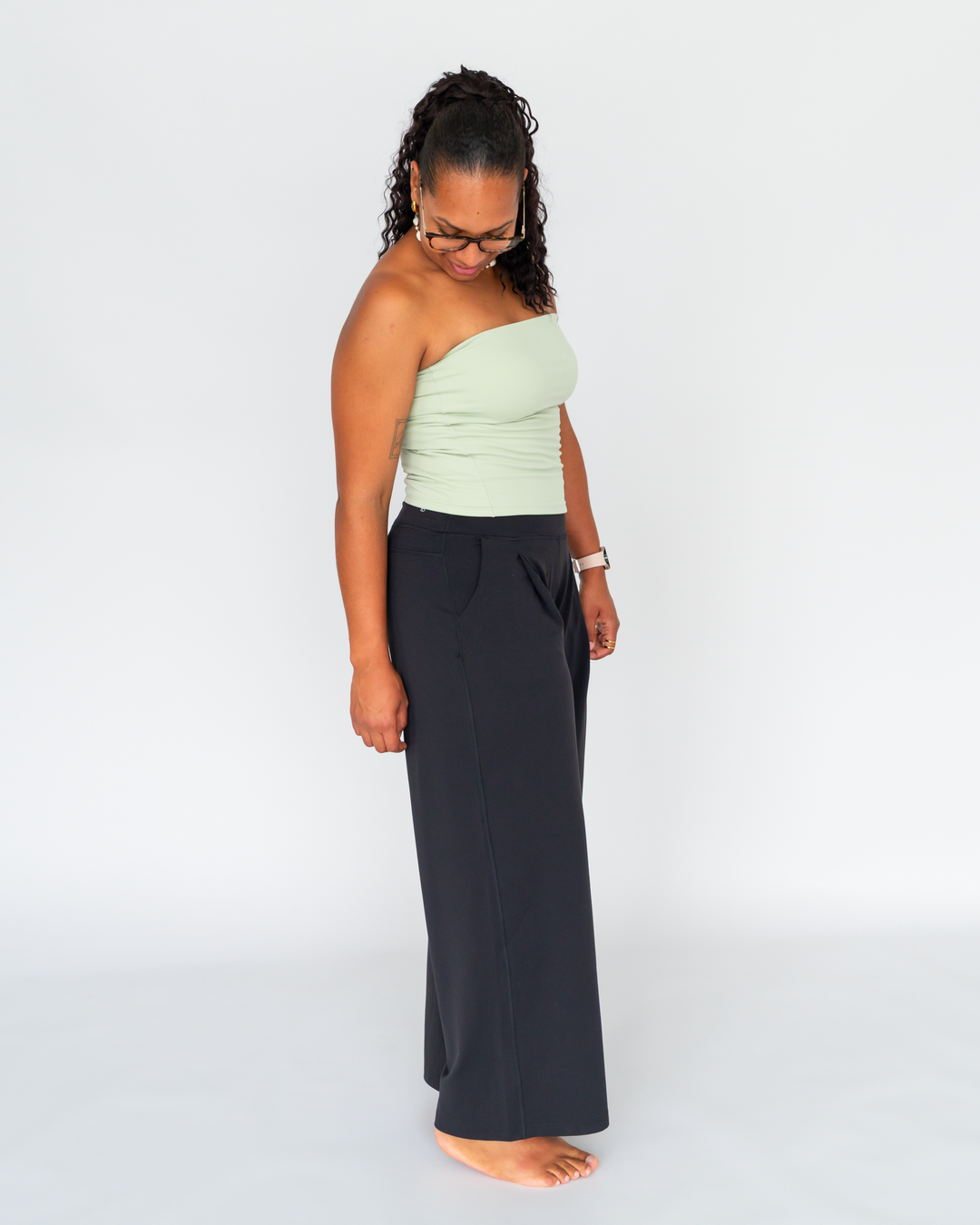 Performance Bundfalten Hose