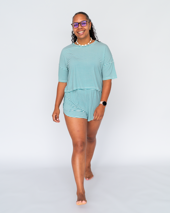 Soft Touch Bambus Cropped Pyjama