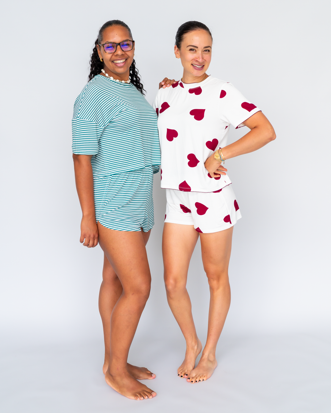 Soft Touch Bambus Cropped Pyjama