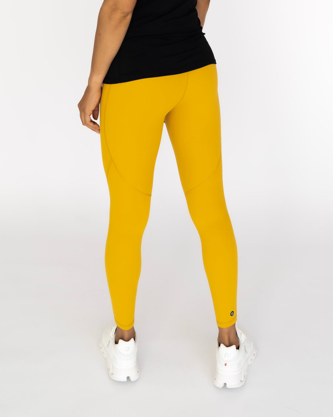 Leggings "Maggy light" gelb von hinten