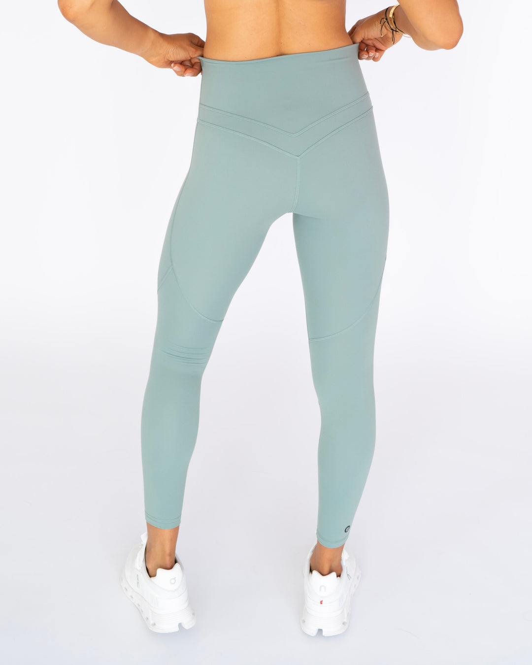 Sportleggings "Maggy light" türkis Rückseite