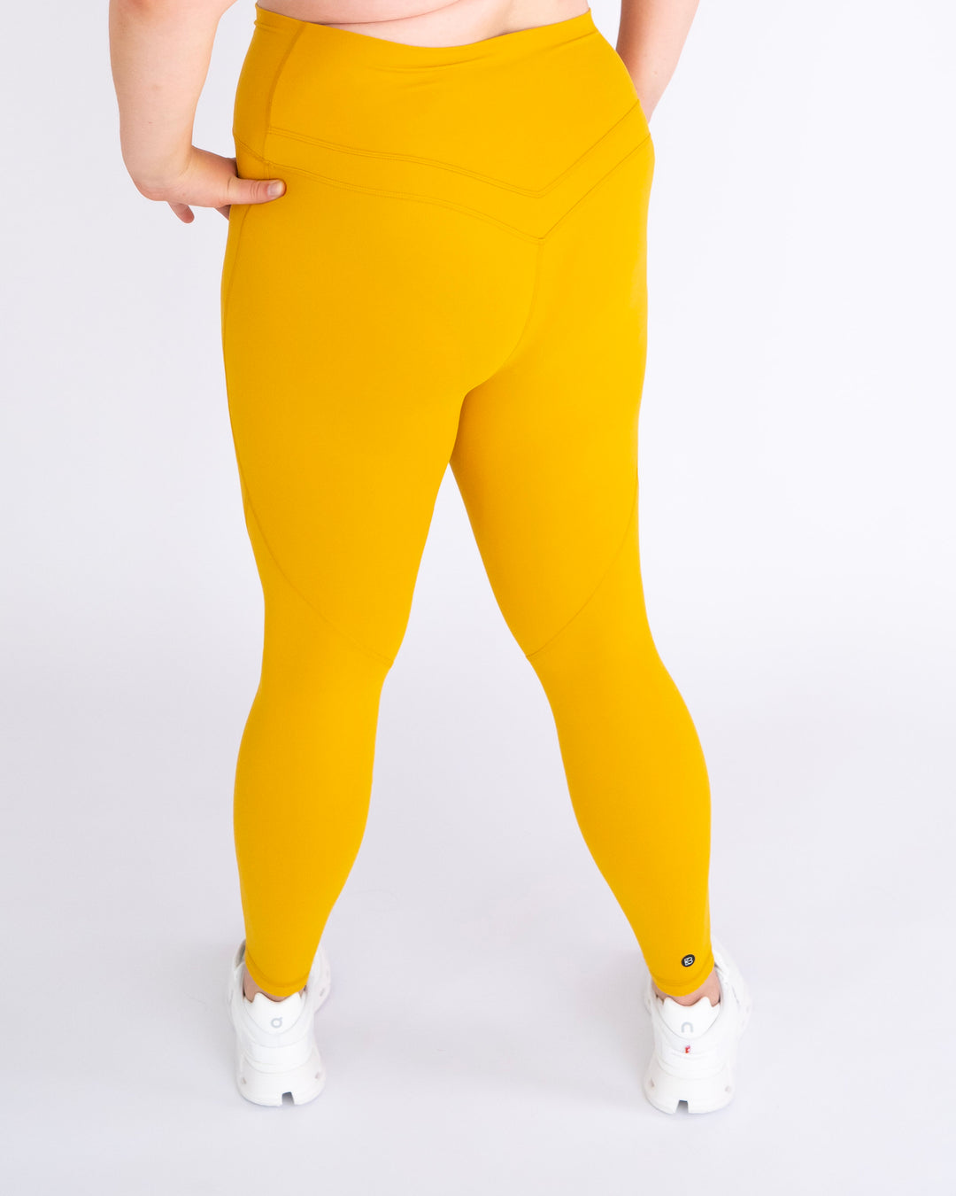 Leggings "Maggy light" gelb Rückseite