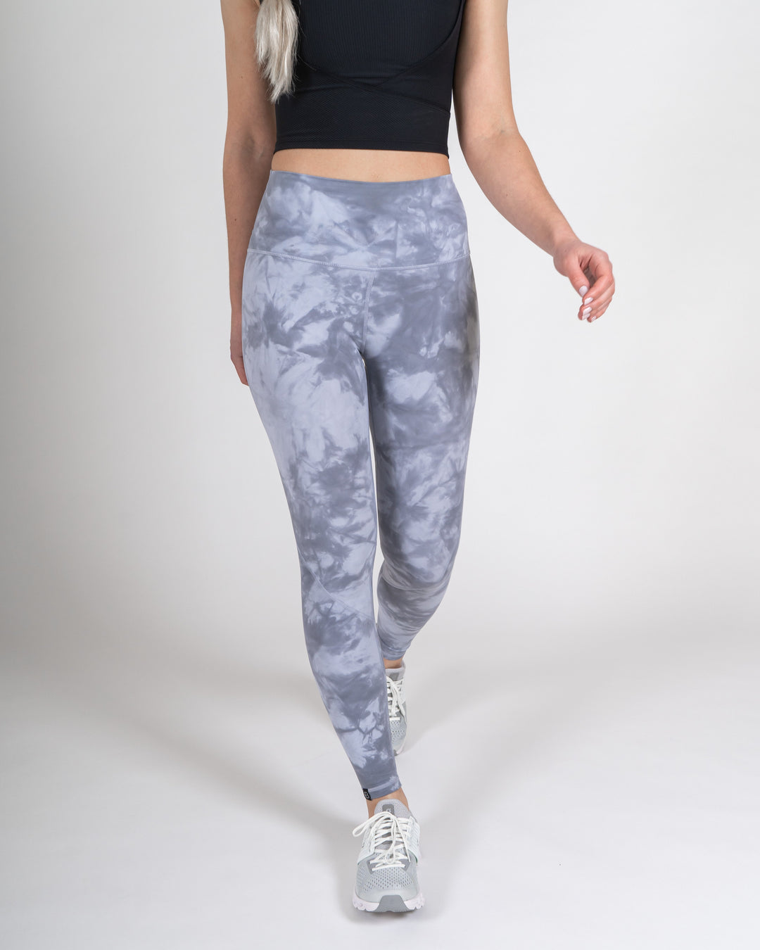 Sportleggings "Maggy" hellblau close-up Schritt